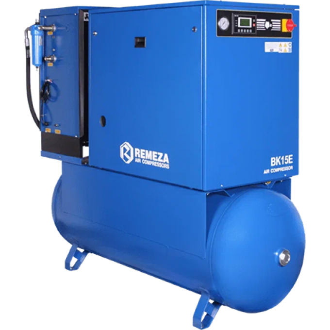 Компрессор REMEZA BK15E-15-500ДВС (УТ-00002622) Винтовой ременной масляный 11 580 380 BK15E-15-500DBC