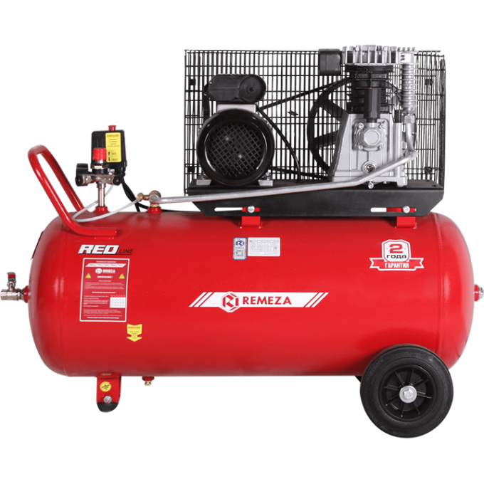 Компрессор REMEZA с горизонтальным расположением ресивера СБ4/С-100.АВ365 A 2.2 84 220 CB4/C-100.AB365-A