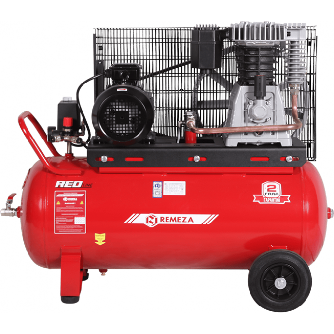 Компрессор REMEZA с горизонтальным расположением ресивера СБ4/С-100.АВ890 5,5 182 380 CB4/C-100.AB890